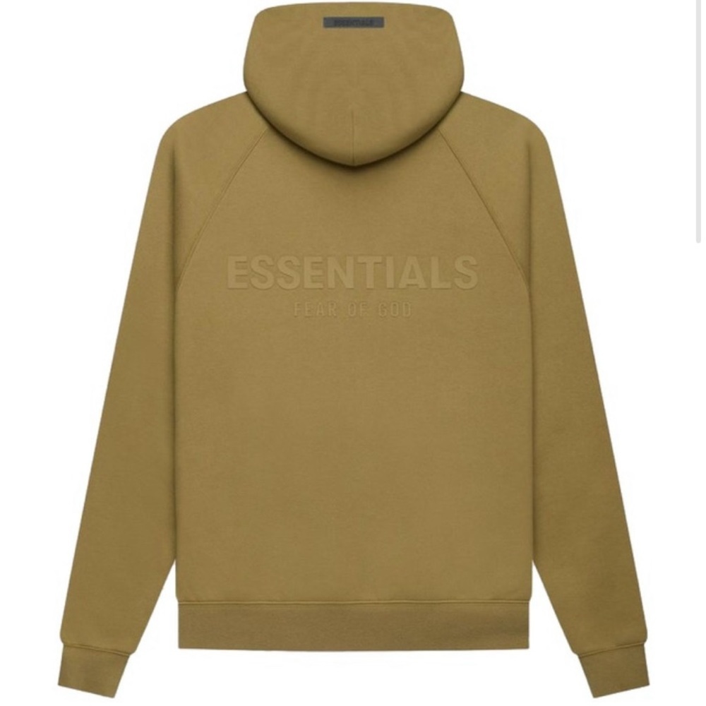 Fear of God Essentials Pullover Hoodie (Amber)